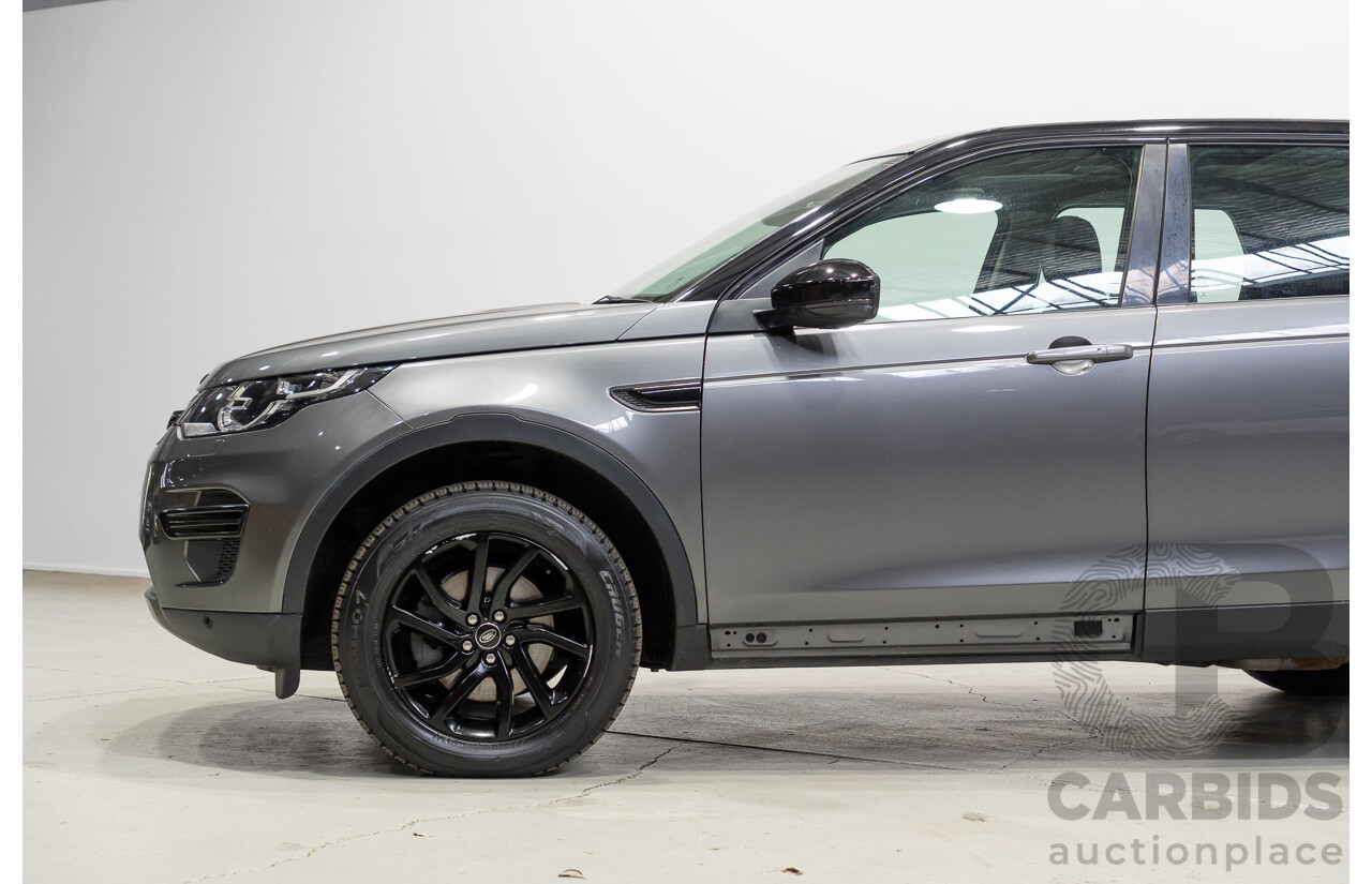 11/2017 Land Rover Discovery Sport TD4 SE (AWD) LC MY18 4d Wagon Corris Grey Metallic Turbo Diesel 2.0L - 7 Seater