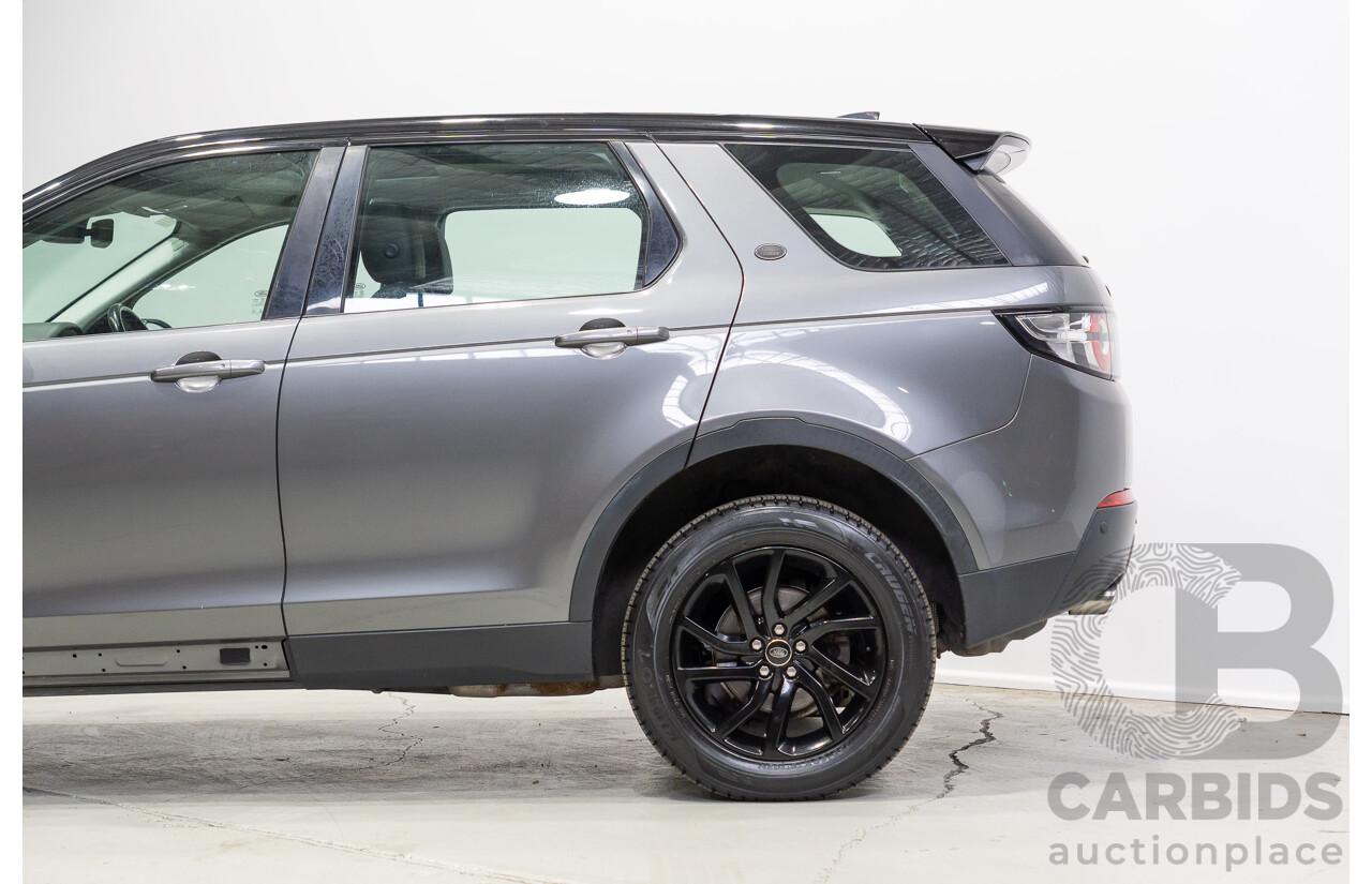 11/2017 Land Rover Discovery Sport TD4 SE (AWD) LC MY18 4d Wagon Corris Grey Metallic Turbo Diesel 2.0L - 7 Seater