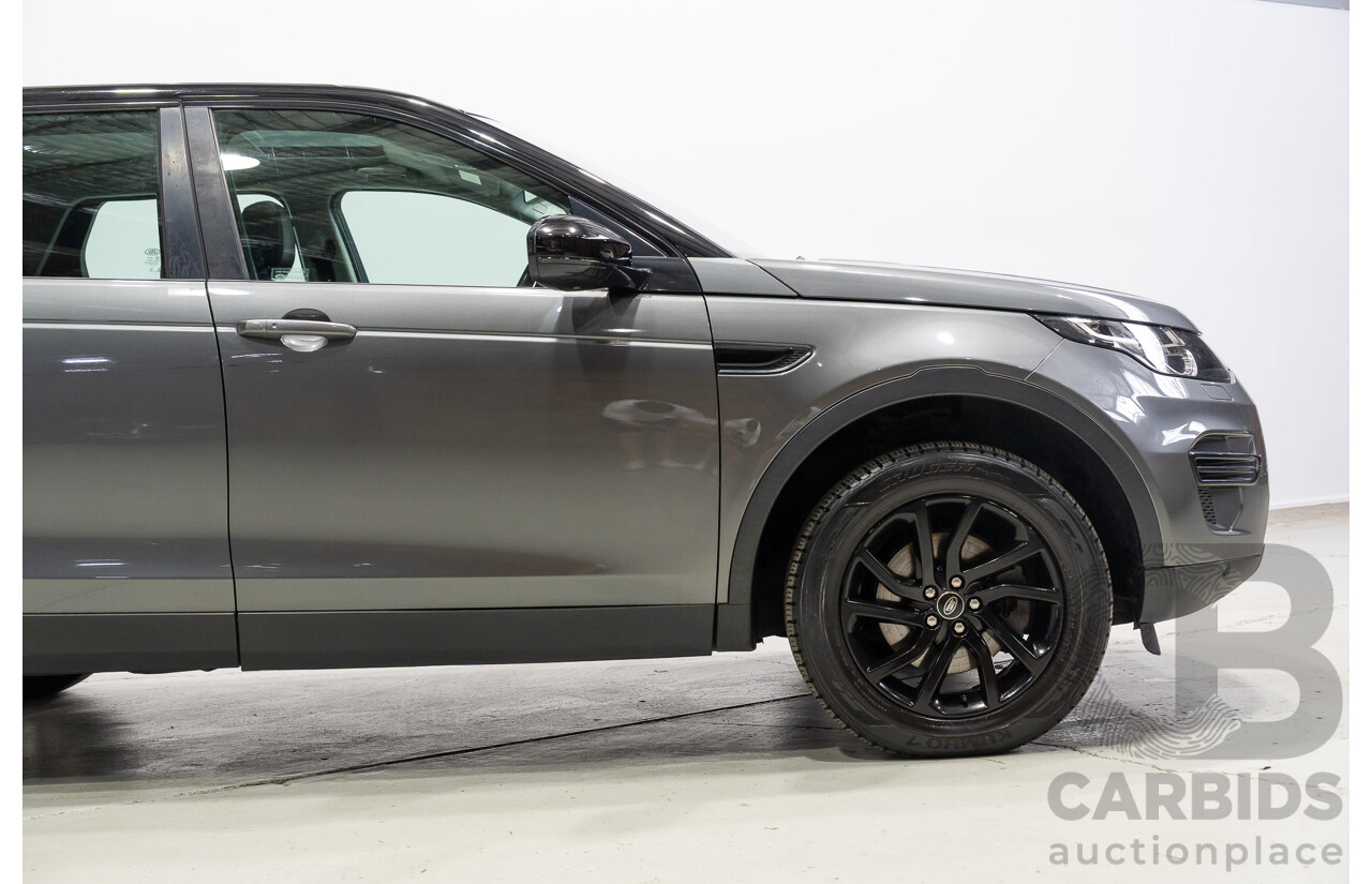 11/2017 Land Rover Discovery Sport TD4 SE (AWD) LC MY18 4d Wagon Corris Grey Metallic Turbo Diesel 2.0L - 7 Seater