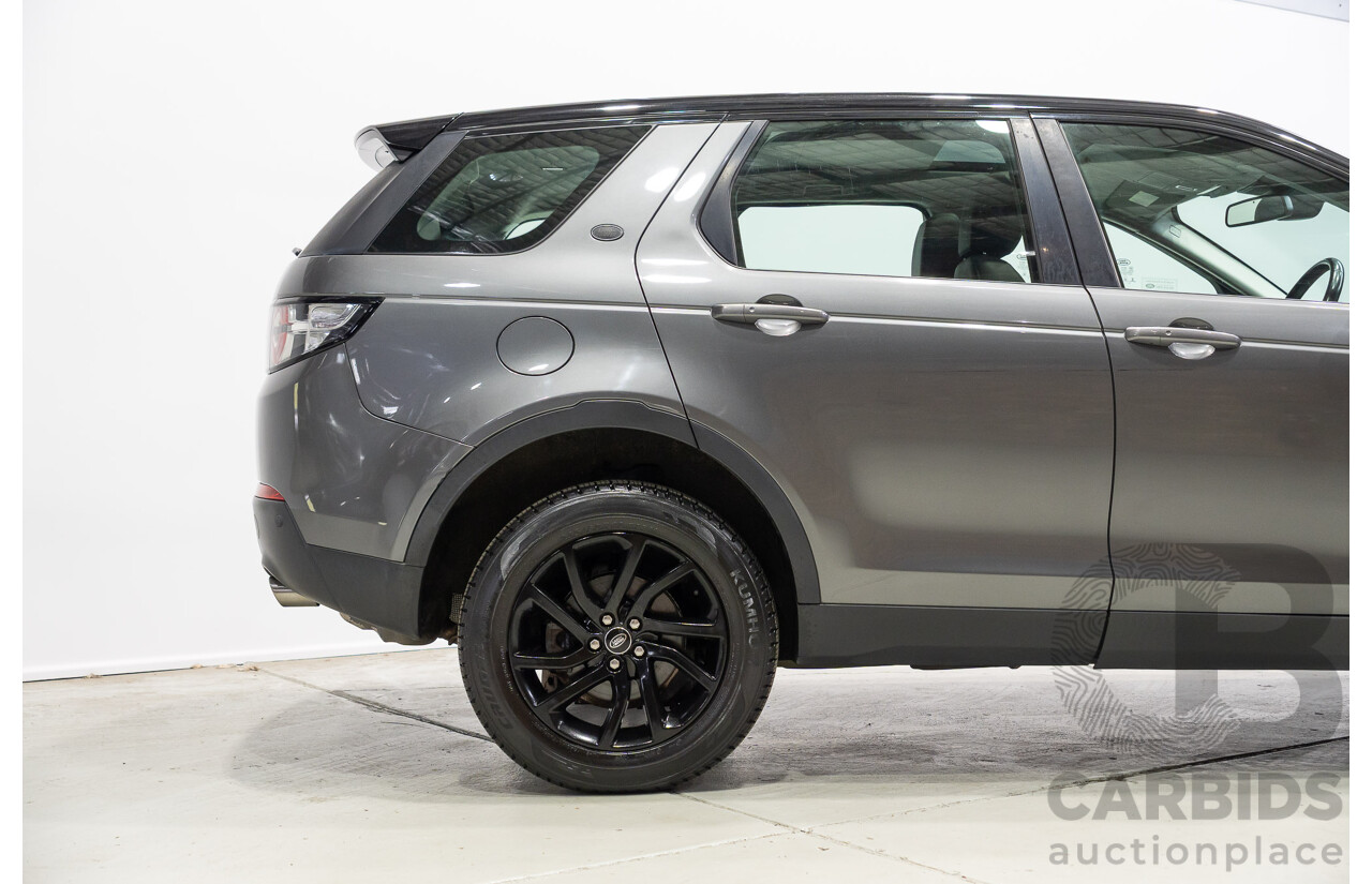 11/2017 Land Rover Discovery Sport TD4 SE (AWD) LC MY18 4d Wagon Corris Grey Metallic Turbo Diesel 2.0L - 7 Seater
