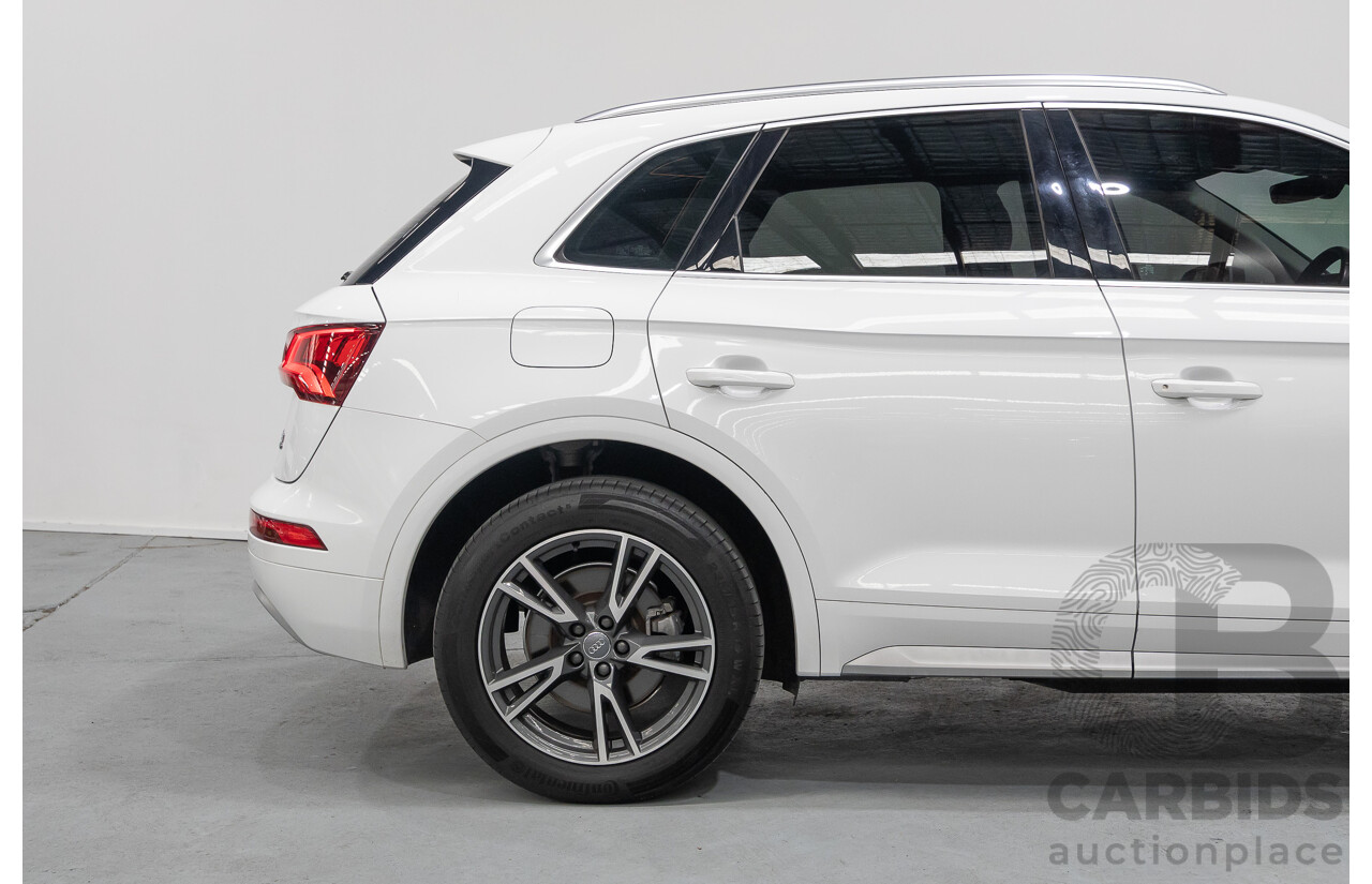 8/2019 Audi Q5 45 TFSI Quattro Design (AWD) FY MY19 4d Wagon Ibis White Turbo 2.0L