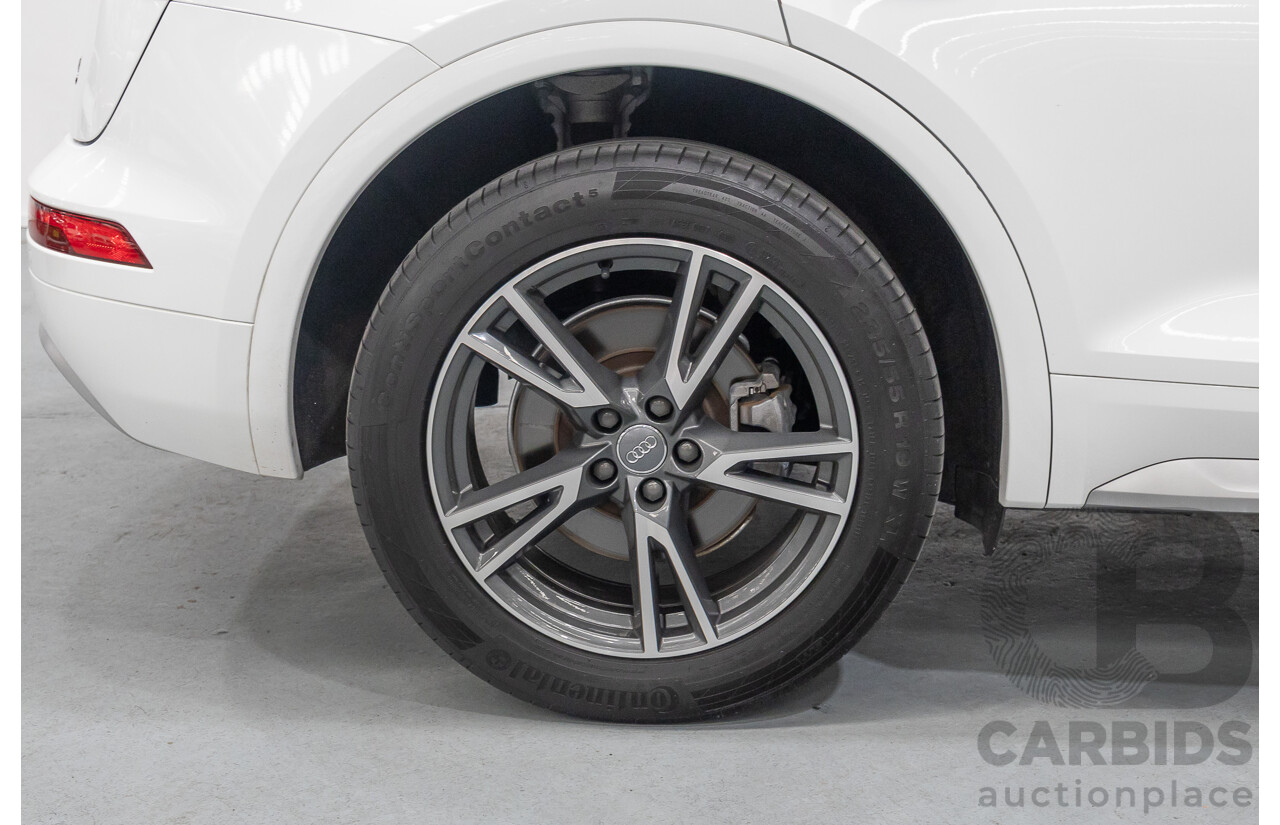 8/2019 Audi Q5 45 TFSI Quattro Design (AWD) FY MY19 4d Wagon Ibis White Turbo 2.0L