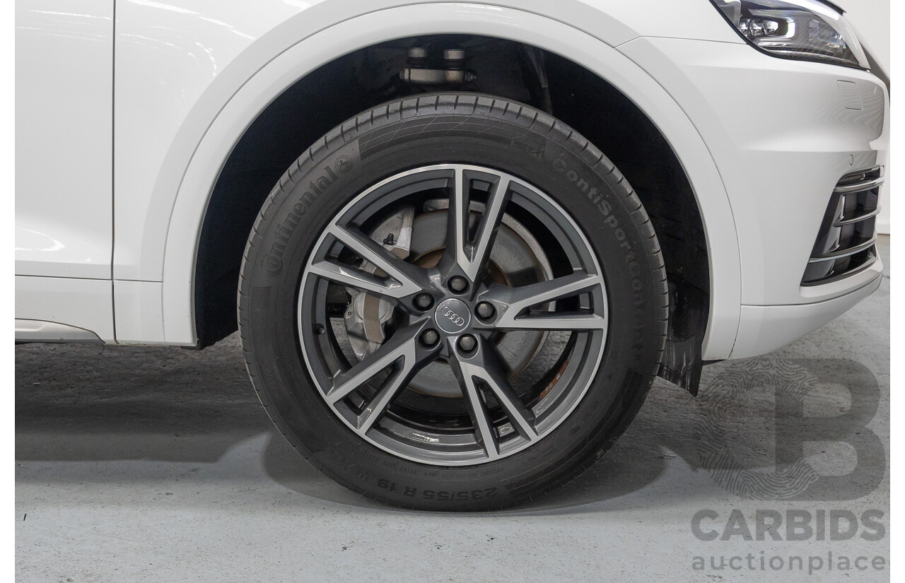 8/2019 Audi Q5 45 TFSI Quattro Design (AWD) FY MY19 4d Wagon Ibis White Turbo 2.0L