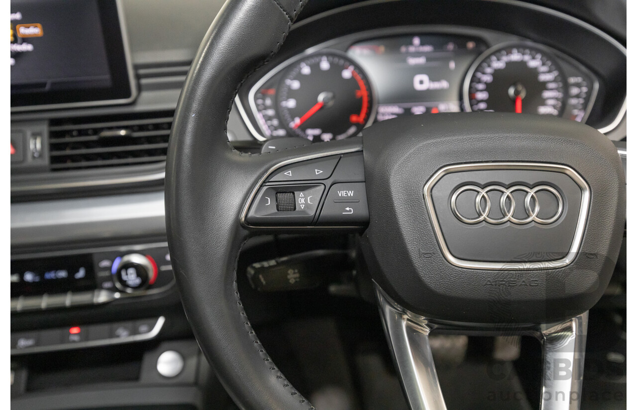 8/2019 Audi Q5 45 TFSI Quattro Design (AWD) FY MY19 4d Wagon Ibis White Turbo 2.0L