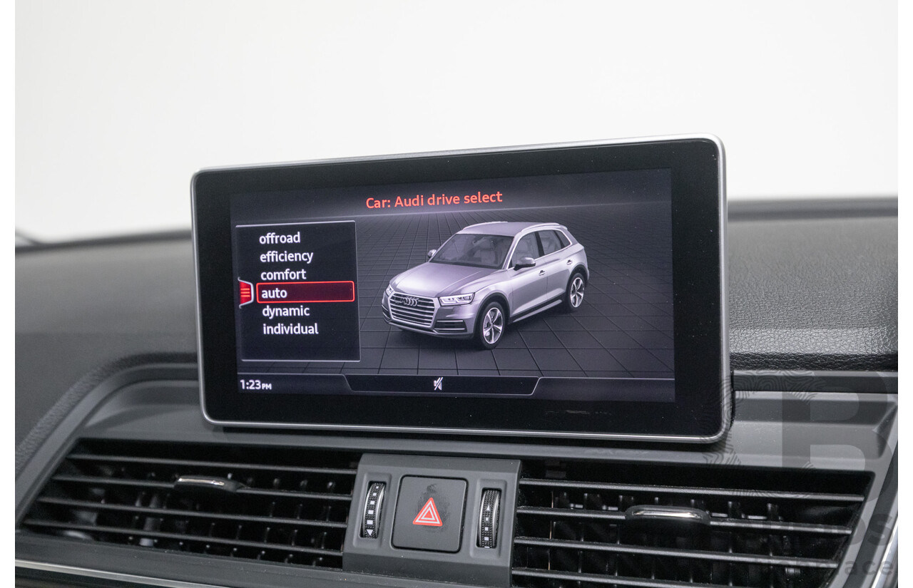 8/2019 Audi Q5 45 TFSI Quattro Design (AWD) FY MY19 4d Wagon Ibis White Turbo 2.0L