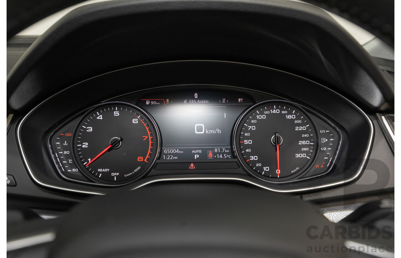8/2019 Audi Q5 45 TFSI Quattro Design (AWD) FY MY19 4d Wagon Ibis White Turbo 2.0L