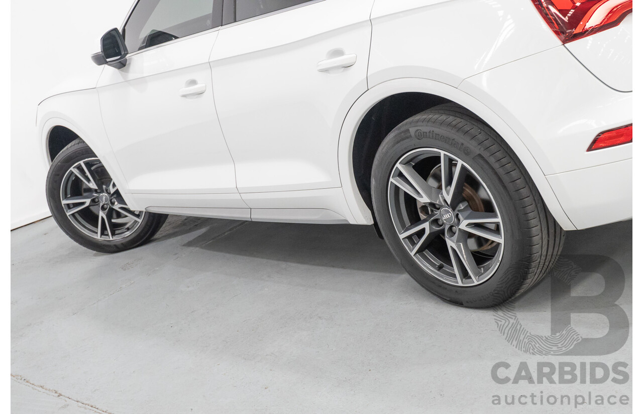 8/2019 Audi Q5 45 TFSI Quattro Design (AWD) FY MY19 4d Wagon Ibis White Turbo 2.0L