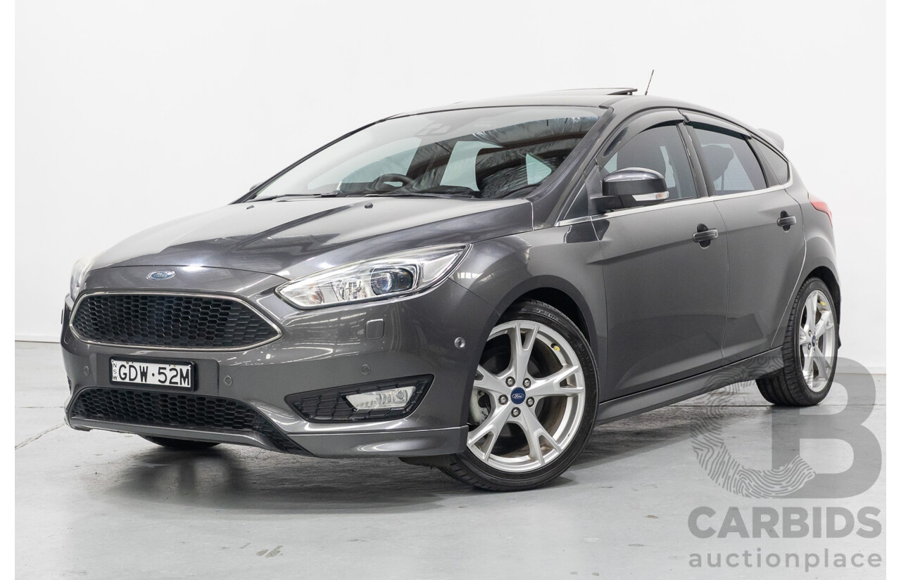 4/2017 Ford Focus Titanium LZ 5d Hatchback Magnetic Grey Turbo 1.5L