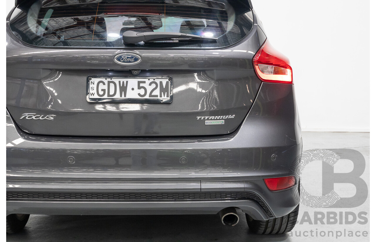 4/2017 Ford Focus Titanium LZ 5d Hatchback Magnetic Grey Turbo 1.5L