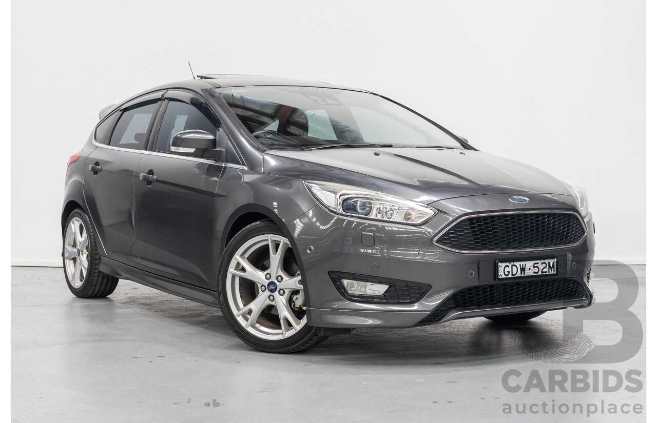4/2017 Ford Focus Titanium LZ 5d Hatchback Magnetic Grey Turbo 1.5L