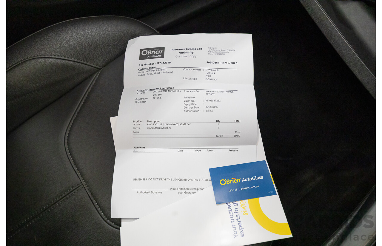 4/2017 Ford Focus Titanium LZ 5d Hatchback Magnetic Grey Turbo 1.5L