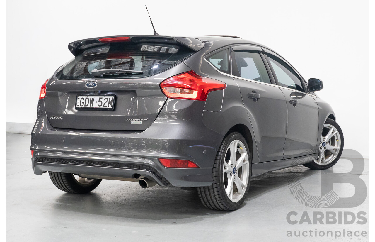 4/2017 Ford Focus Titanium LZ 5d Hatchback Magnetic Grey Turbo 1.5L