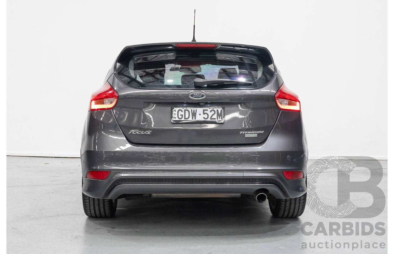 4/2017 Ford Focus Titanium LZ 5d Hatchback Magnetic Grey Turbo 1.5L