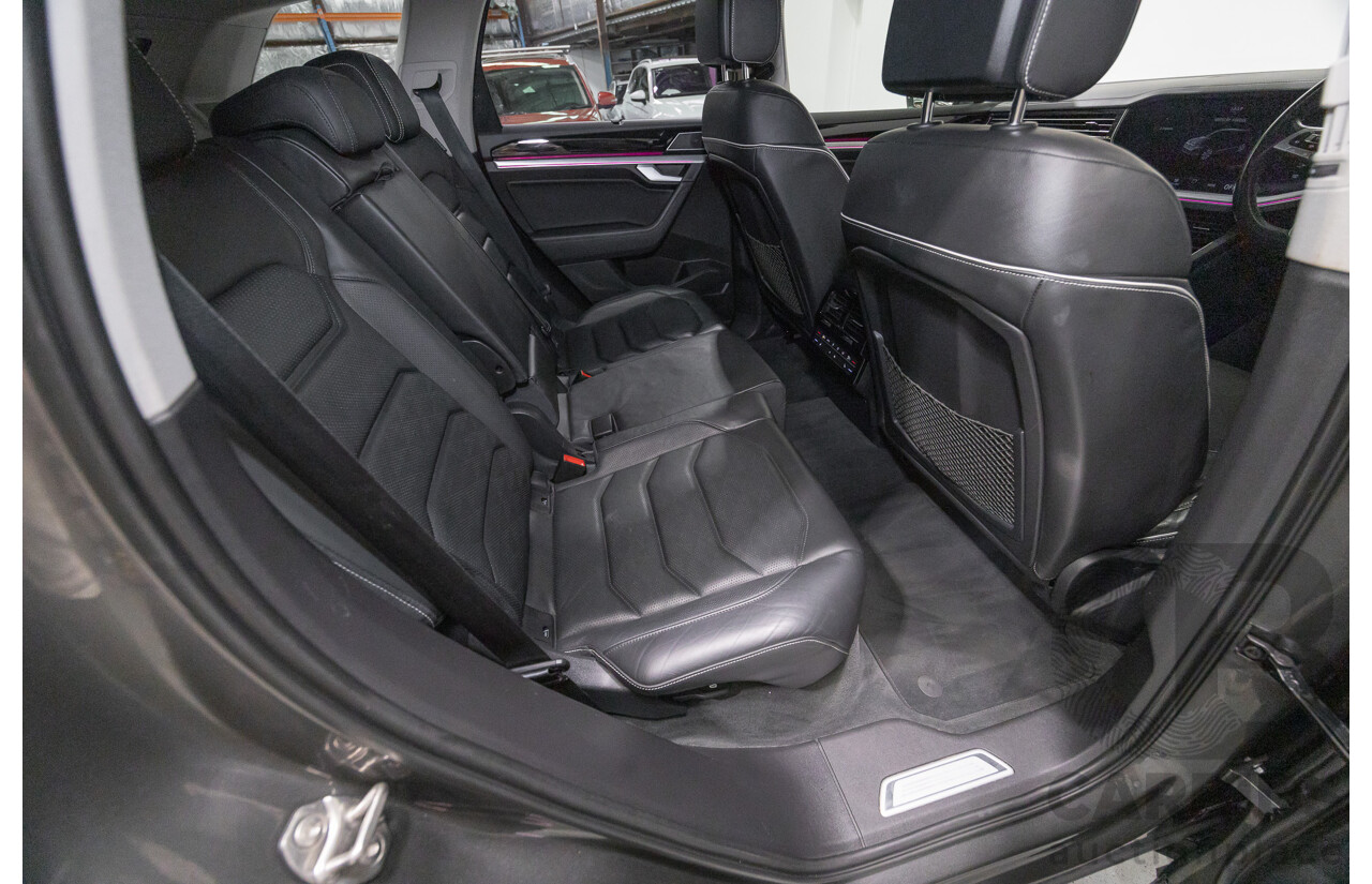 12/2019 Volkswagen Touareg 190TDI Premium (AWD) MY20 4d Wagon Silicon Gray Metallic Turbo Diesel V6 3.0L