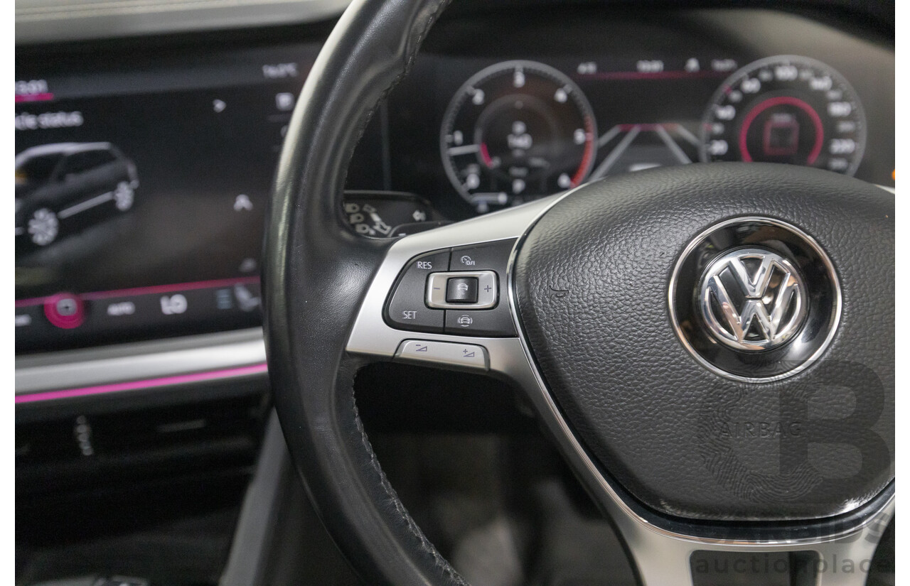 12/2019 Volkswagen Touareg 190TDI Premium (AWD) MY20 4d Wagon Silicon Gray Metallic Turbo Diesel V6 3.0L