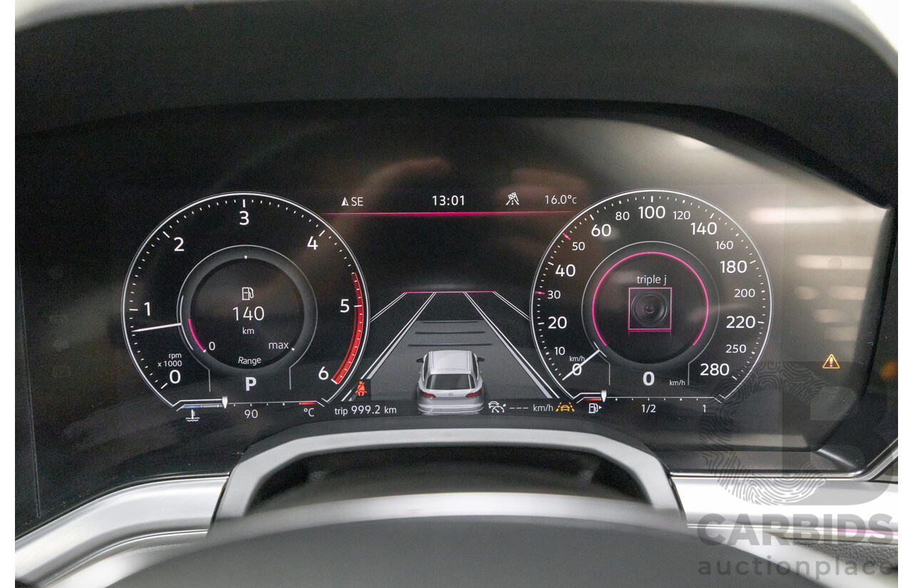 12/2019 Volkswagen Touareg 190TDI Premium (AWD) MY20 4d Wagon Silicon Gray Metallic Turbo Diesel V6 3.0L