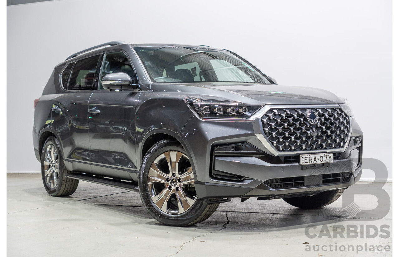 12/2021 Ssangyong Rexton Ultimate (4x4) Y450 MY22 4d Wagon Marble Grey Turbo Diesel 2.2L - 7 Seater