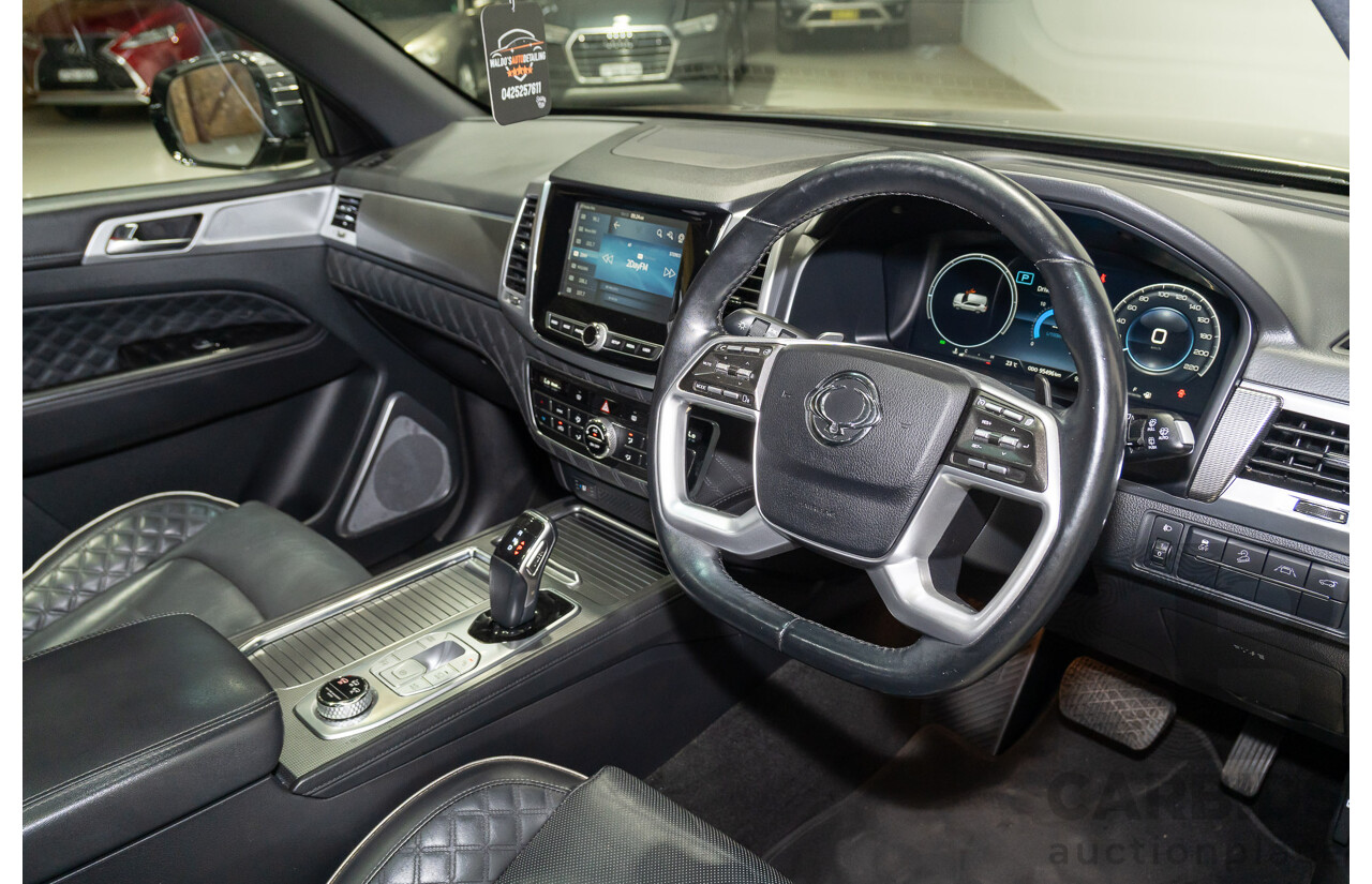 12/2021 Ssangyong Rexton Ultimate (4x4) Y450 MY22 4d Wagon Marble Grey Turbo Diesel 2.2L - 7 Seater
