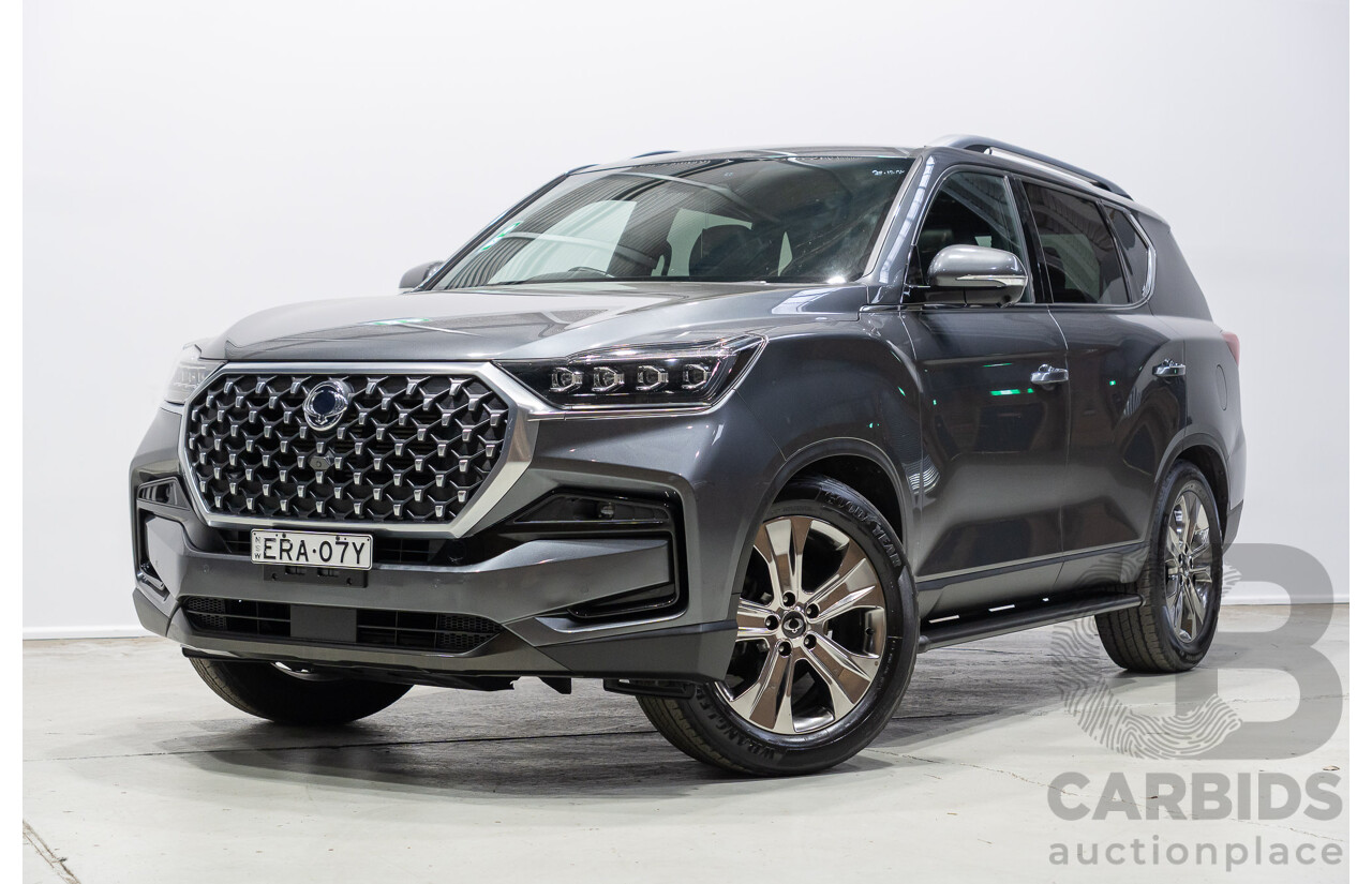 12/2021 Ssangyong Rexton Ultimate (4x4) Y450 MY22 4d Wagon Marble Grey Turbo Diesel 2.2L - 7 Seater