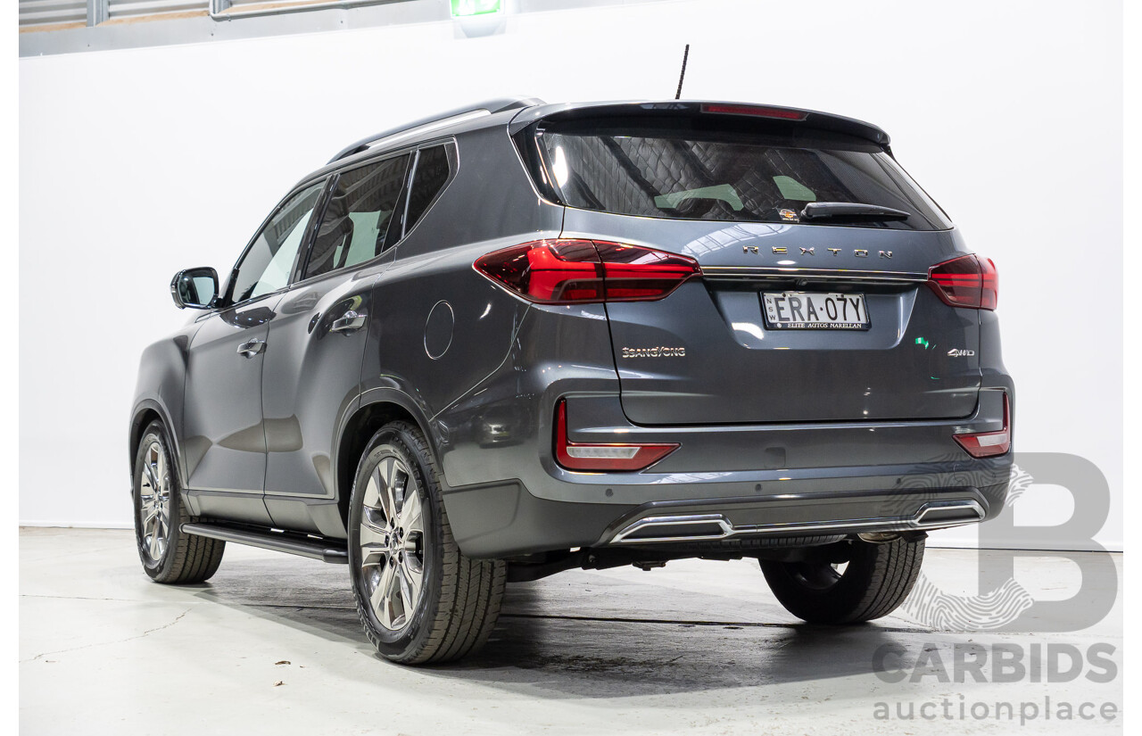 12/2021 Ssangyong Rexton Ultimate (4x4) Y450 MY22 4d Wagon Marble Grey Turbo Diesel 2.2L - 7 Seater
