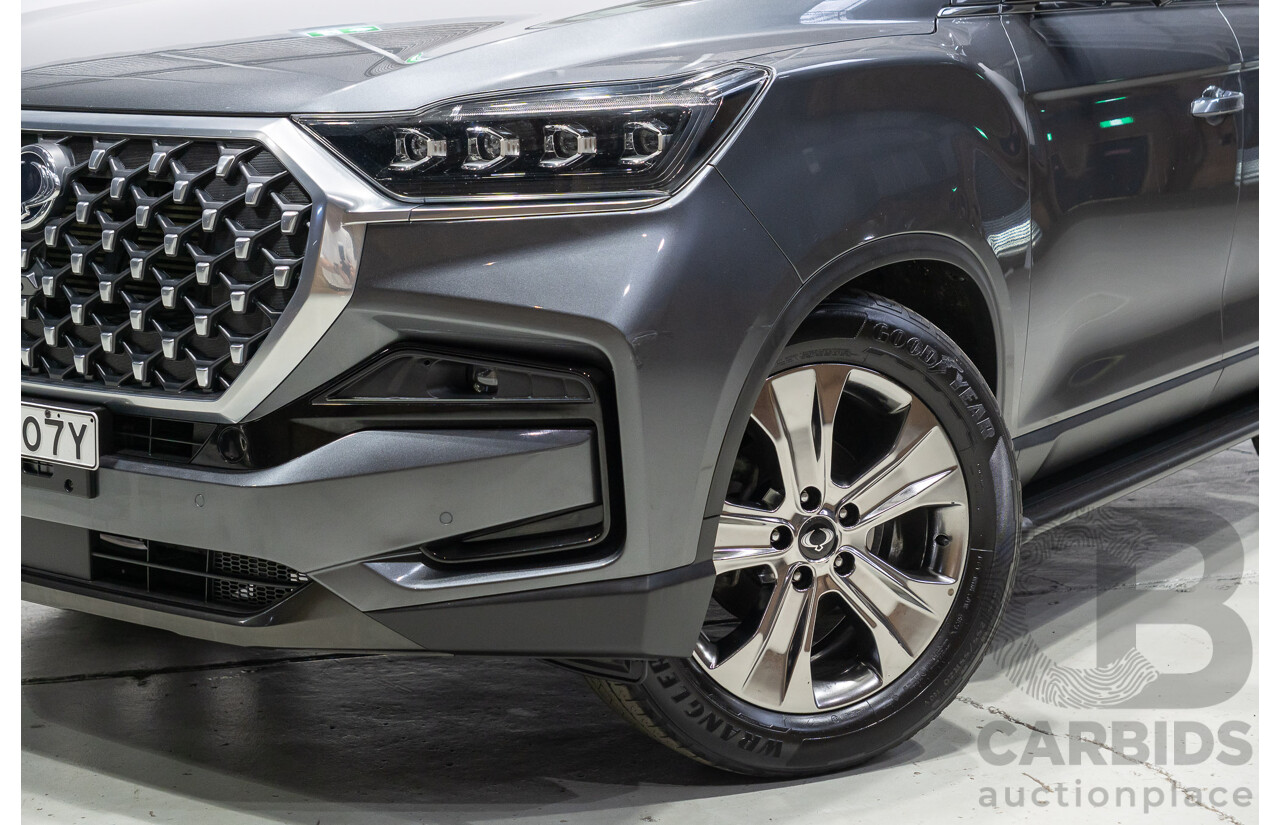 12/2021 Ssangyong Rexton Ultimate (4x4) Y450 MY22 4d Wagon Marble Grey Turbo Diesel 2.2L - 7 Seater
