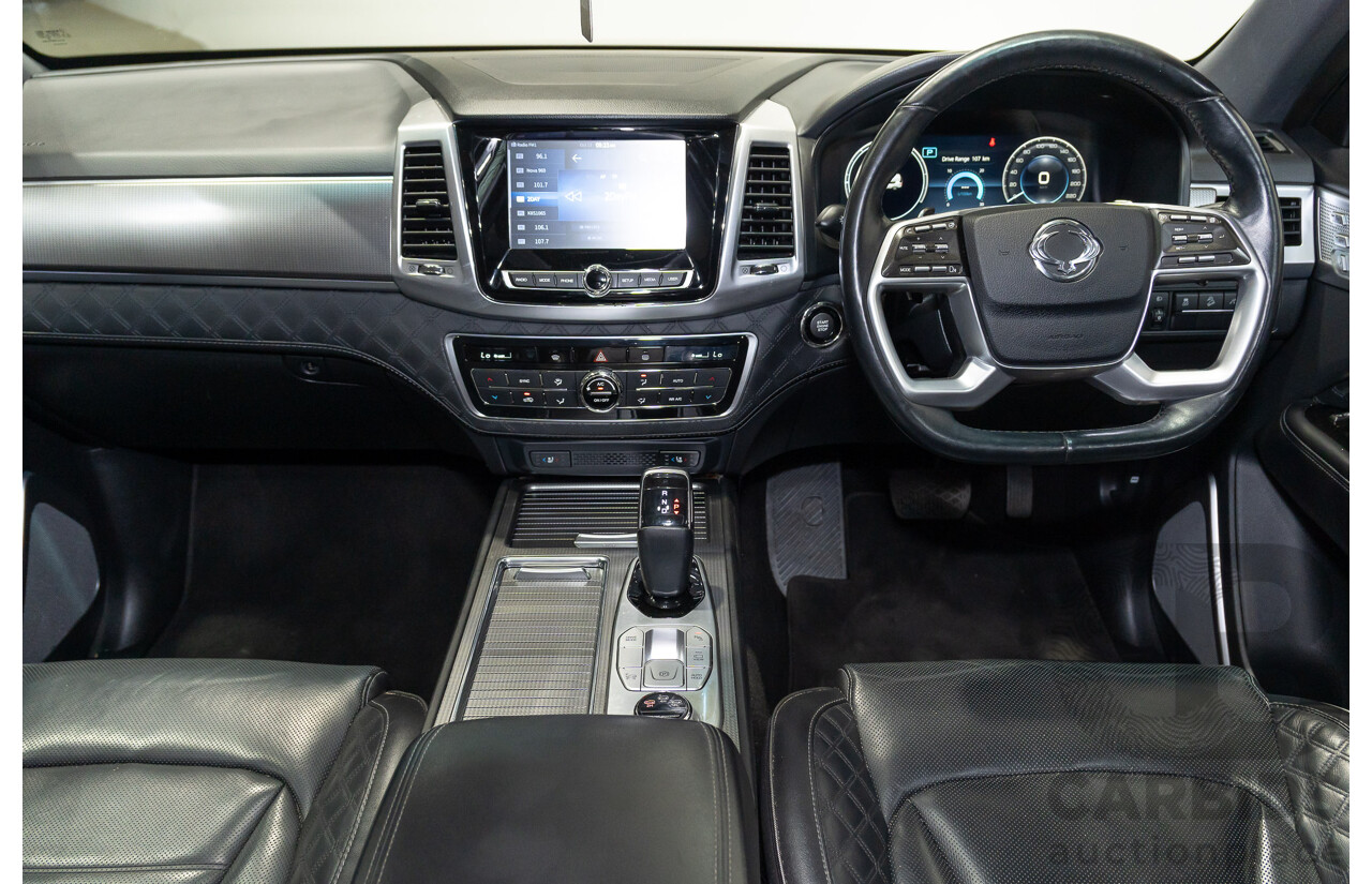 12/2021 Ssangyong Rexton Ultimate (4x4) Y450 MY22 4d Wagon Marble Grey Turbo Diesel 2.2L - 7 Seater