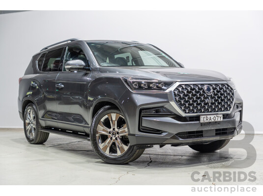12/2021 Ssangyong Rexton Ultimate (4x4) Y450 MY22 4d Wagon Marble Grey Turbo Diesel 2.2L - 7 Seater