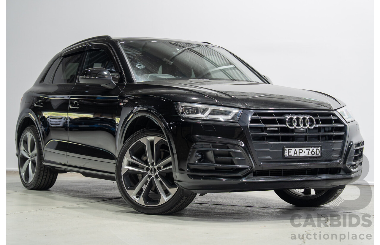 8/2019 Audi Q5 45 TFSI Quattro Sport Black Edition (AWD) FY MY19 4d Wagon Mythos Black Metallic Turbo 2.0L