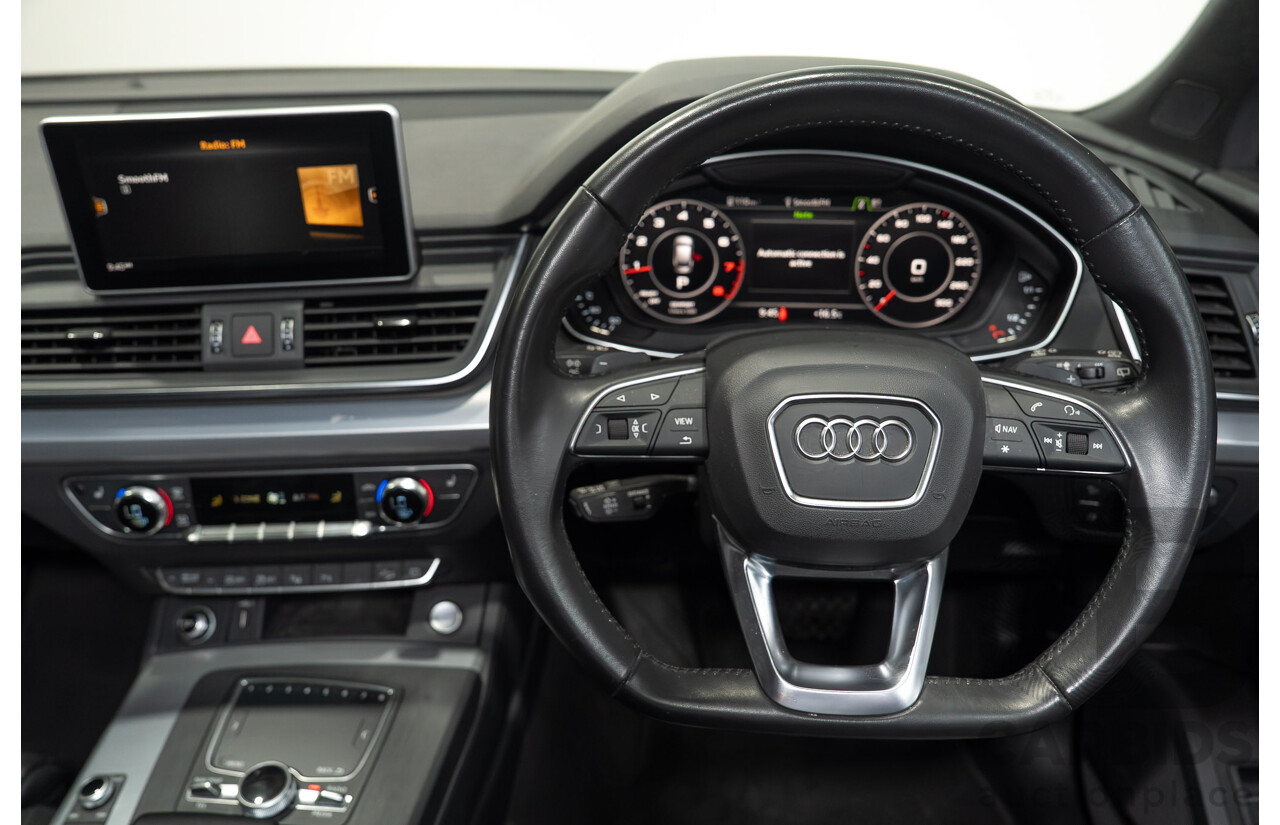8/2019 Audi Q5 45 TFSI Quattro Sport Black Edition (AWD) FY MY19 4d Wagon Mythos Black Metallic Turbo 2.0L