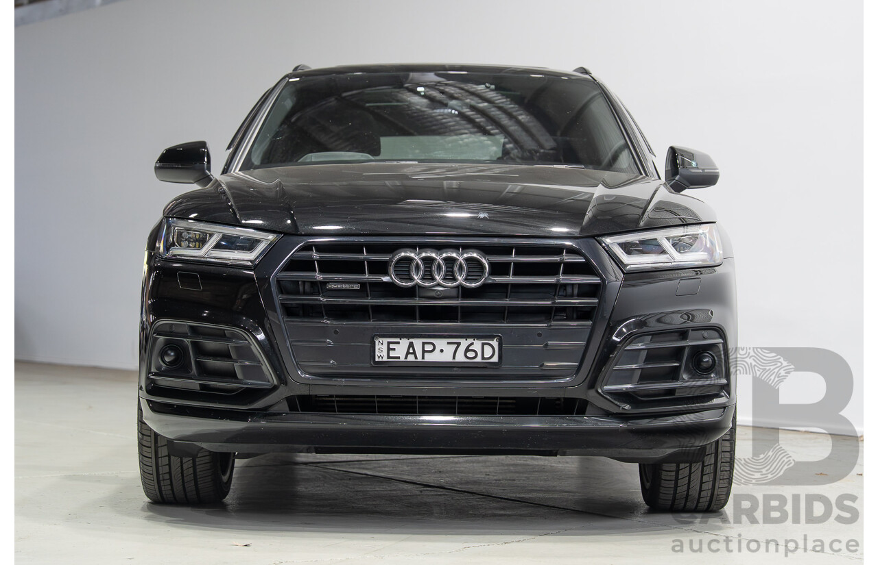 8/2019 Audi Q5 45 TFSI Quattro Sport Black Edition (AWD) FY MY19 4d Wagon Mythos Black Metallic Turbo 2.0L