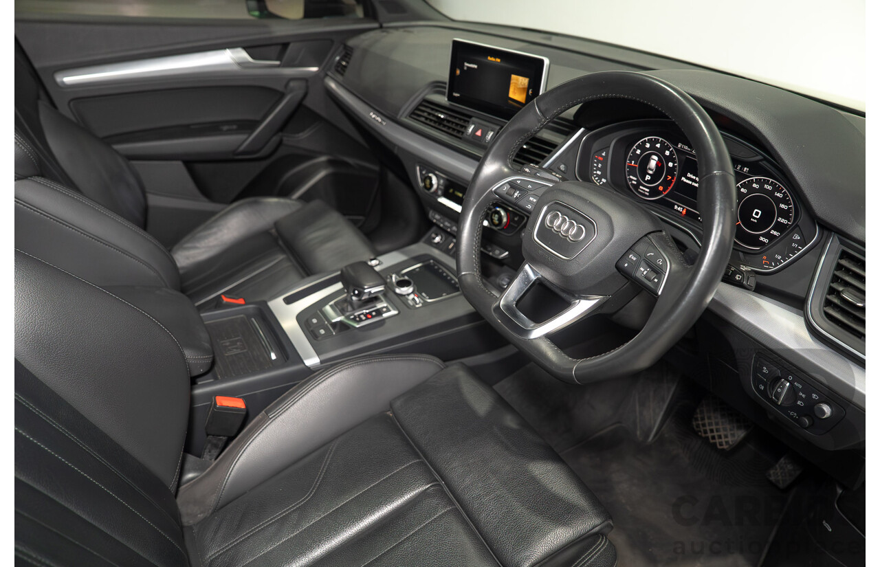 8/2019 Audi Q5 45 TFSI Quattro Sport Black Edition (AWD) FY MY19 4d Wagon Mythos Black Metallic Turbo 2.0L