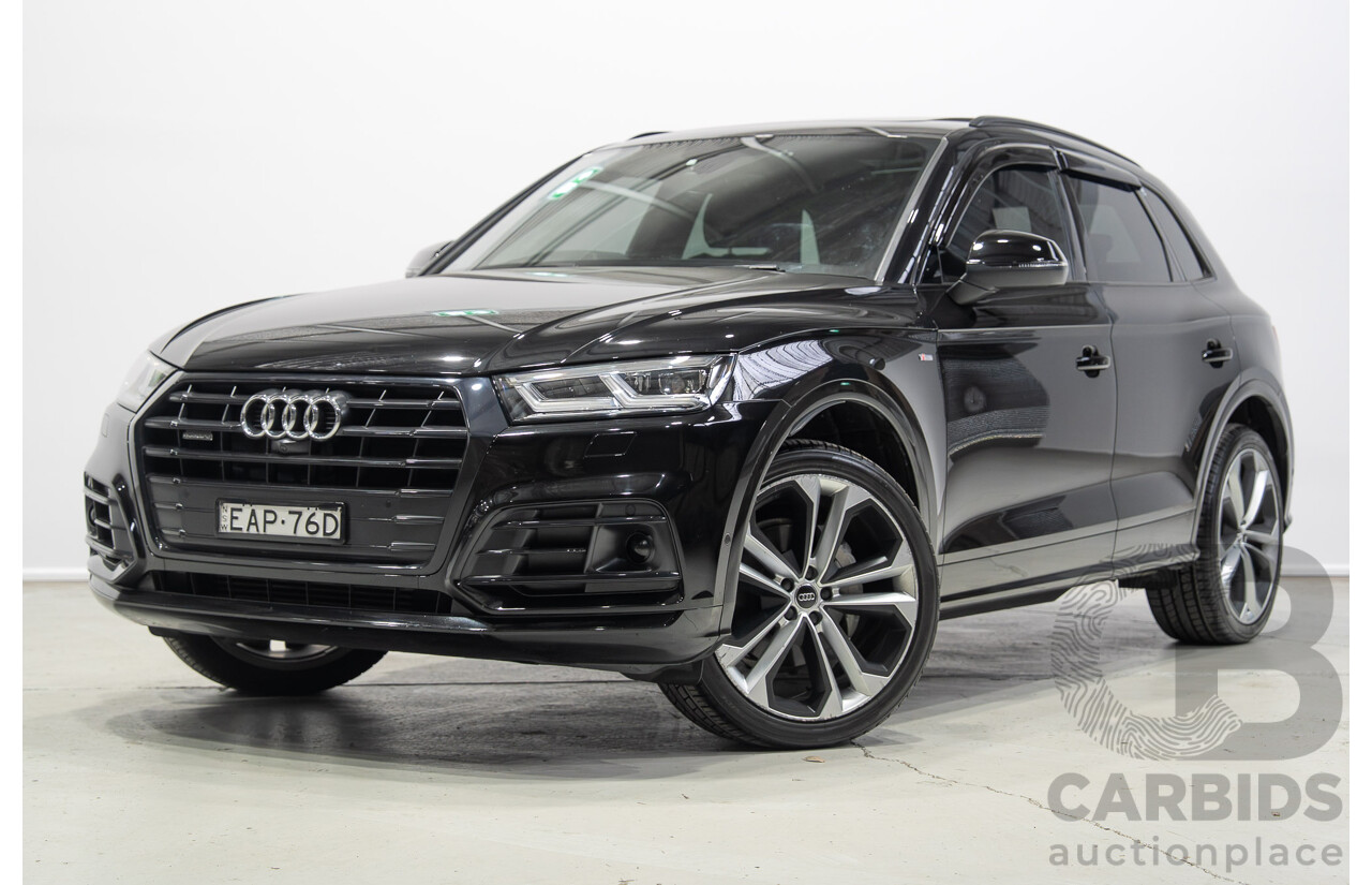 8/2019 Audi Q5 45 TFSI Quattro Sport Black Edition (AWD) FY MY19 4d Wagon Mythos Black Metallic Turbo 2.0L