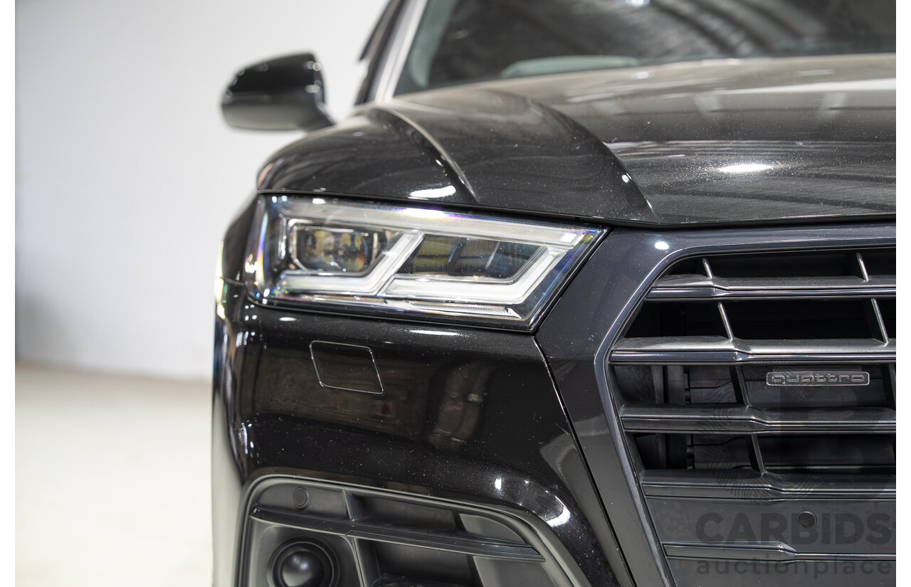 8/2019 Audi Q5 45 TFSI Quattro Sport Black Edition (AWD) FY MY19 4d Wagon Mythos Black Metallic Turbo 2.0L