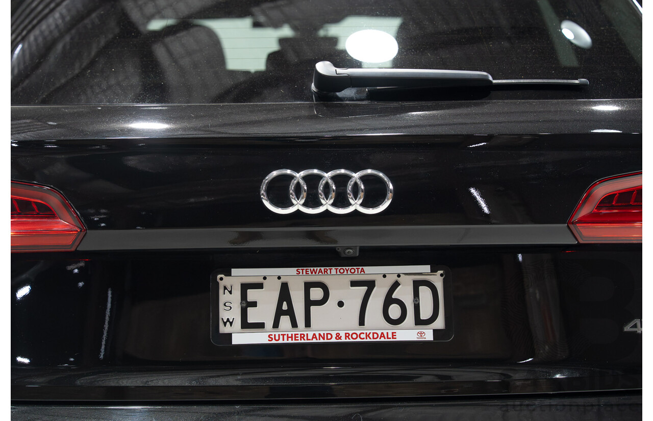 8/2019 Audi Q5 45 TFSI Quattro Sport Black Edition (AWD) FY MY19 4d Wagon Mythos Black Metallic Turbo 2.0L