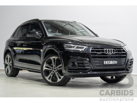 8/2019 Audi Q5 45 TFSI Quattro Sport Black Edition (AWD) FY MY19 4d Wagon Mythos Black Metallic Turbo 2.0L
