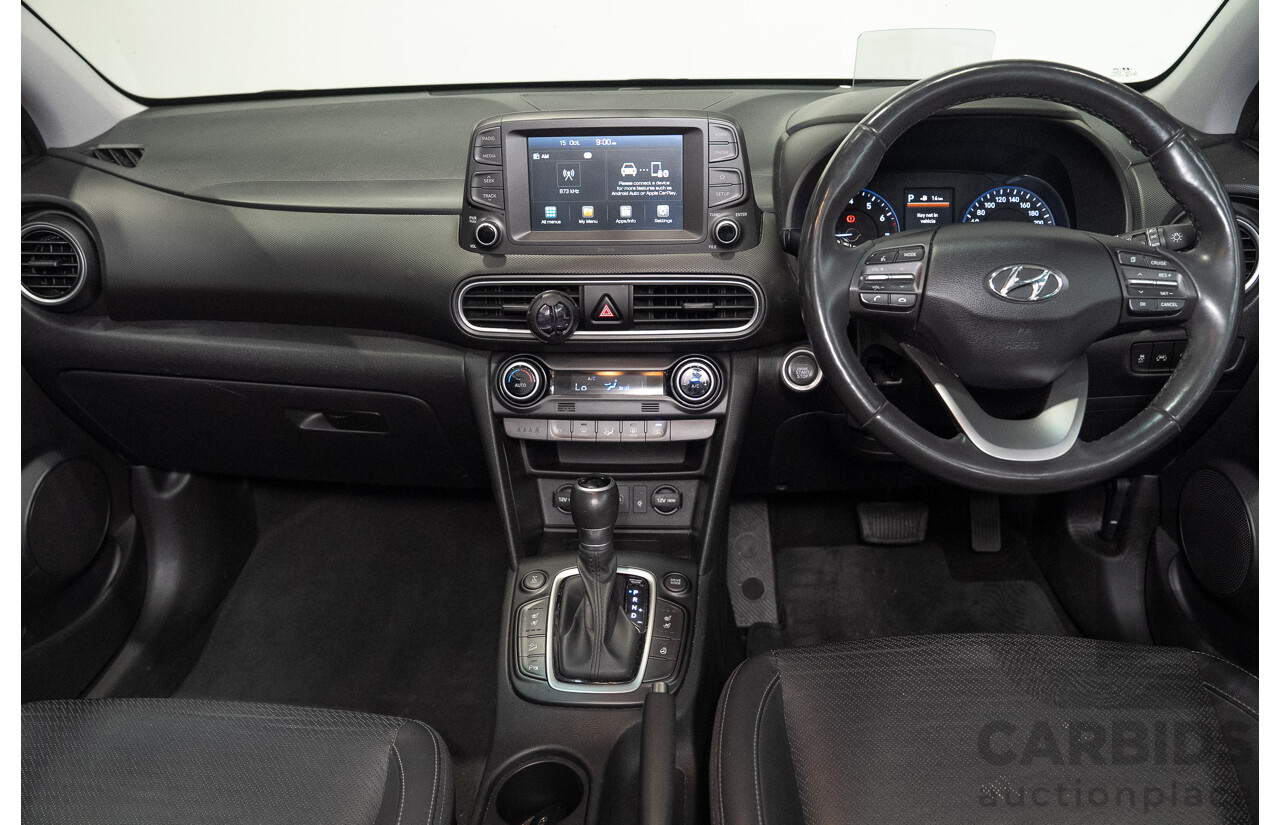 02/2018 Hyundai Kona Highlander (AWD) OS 4d Wagon Ceramic Blue 1.6L