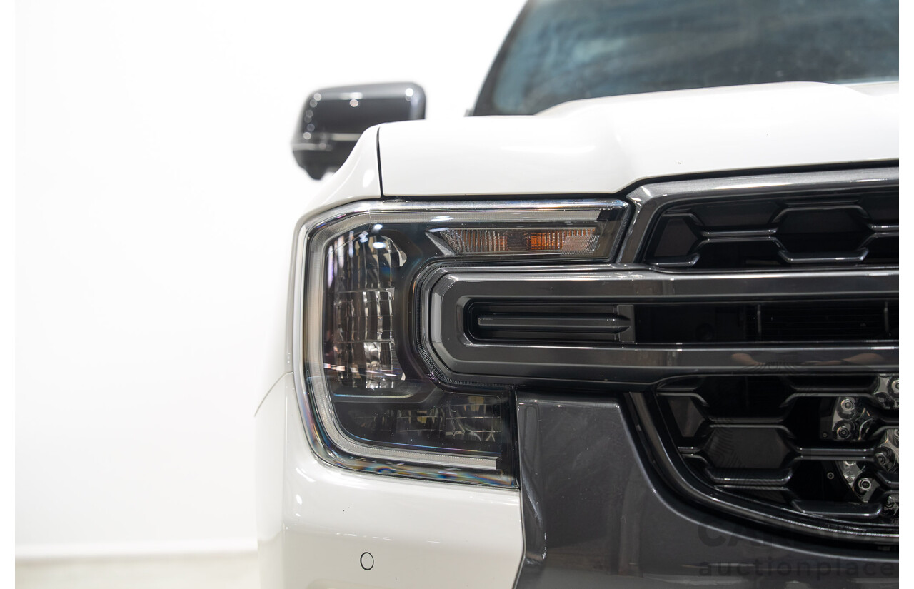 07/2022 Ford Ranger Wildtrak (4x4) PY Next Gen MY22 4d Dual Cab Arctic White Twin Turbo Diesel 2.0L