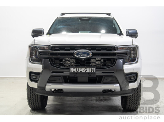 07/2022 Ford Ranger Wildtrak (4x4) PY Next Gen MY22 4d Dual Cab Arctic White Twin Turbo Diesel 2.0L
