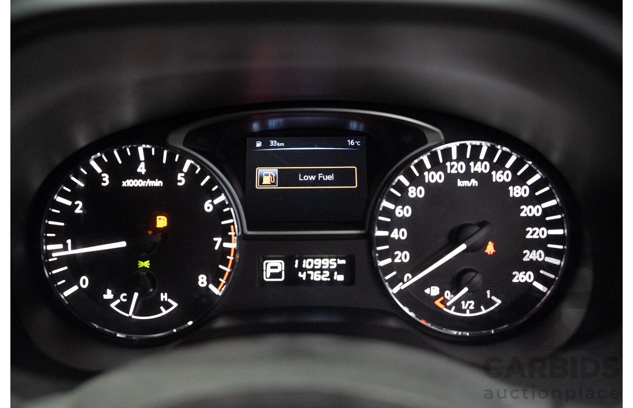 01/2015 Nissan Pathfinder ST R52 4d Wagon Glacier White V6 3.5L - 7 Seater