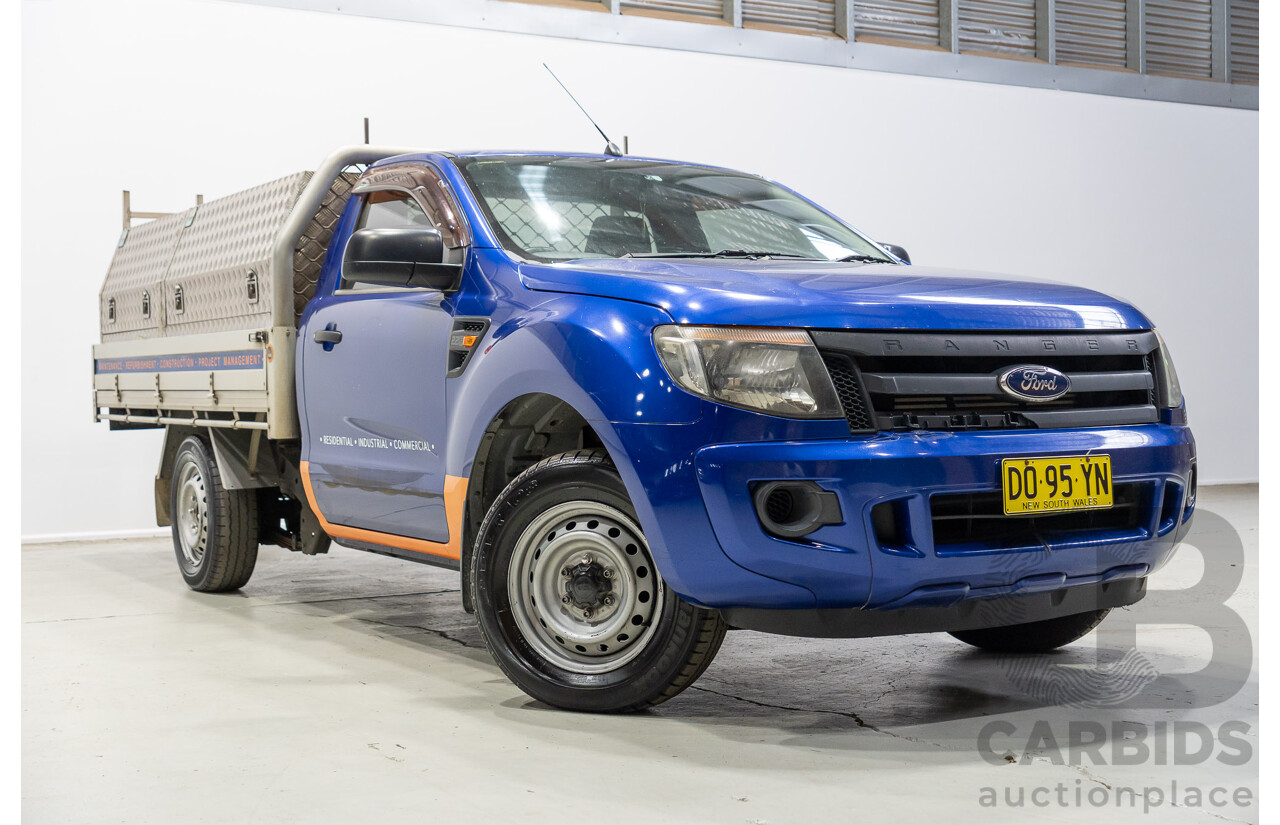 06/2013 Ford Ranger XL 2.2 PX C/Chas Blue 2.2L