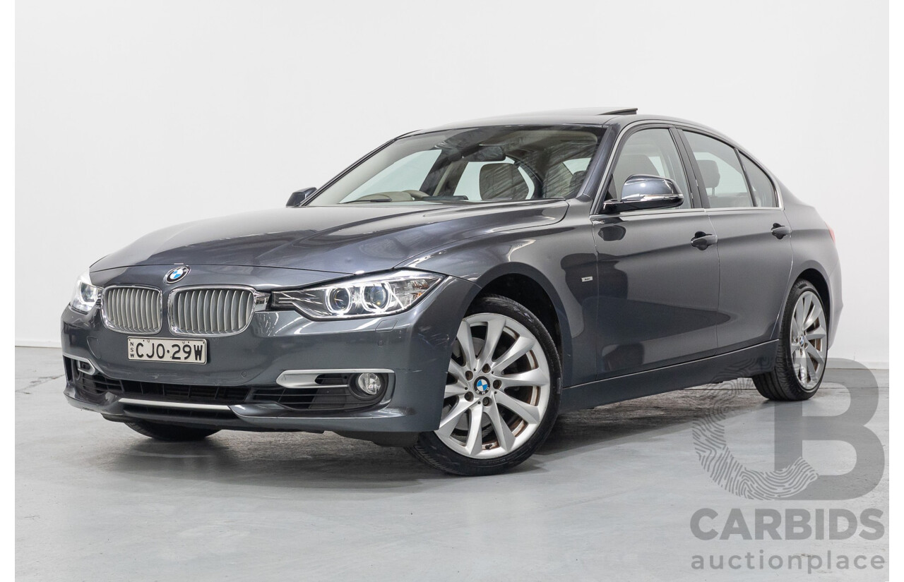 11/2012 BMW 328i Modern Line F30 4d Sedan Mineral Grey Metallic Turbo 2.0L
