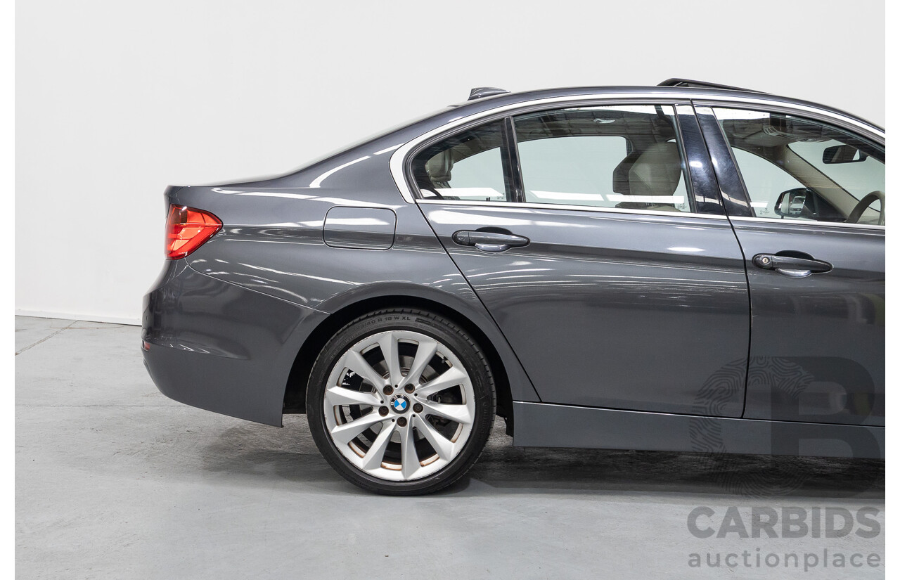 11/2012 BMW 328i Modern Line F30 4d Sedan Mineral Grey Metallic Turbo 2.0L