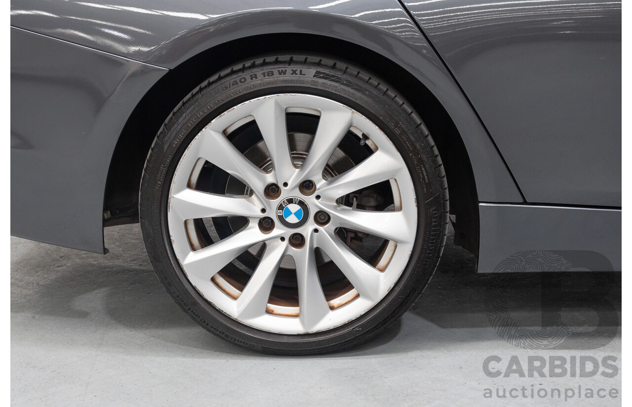 11/2012 BMW 328i Modern Line F30 4d Sedan Mineral Grey Metallic Turbo 2.0L