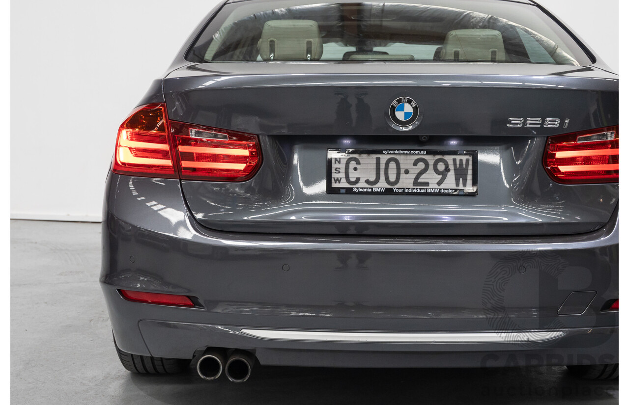 11/2012 BMW 328i Modern Line F30 4d Sedan Mineral Grey Metallic Turbo 2.0L