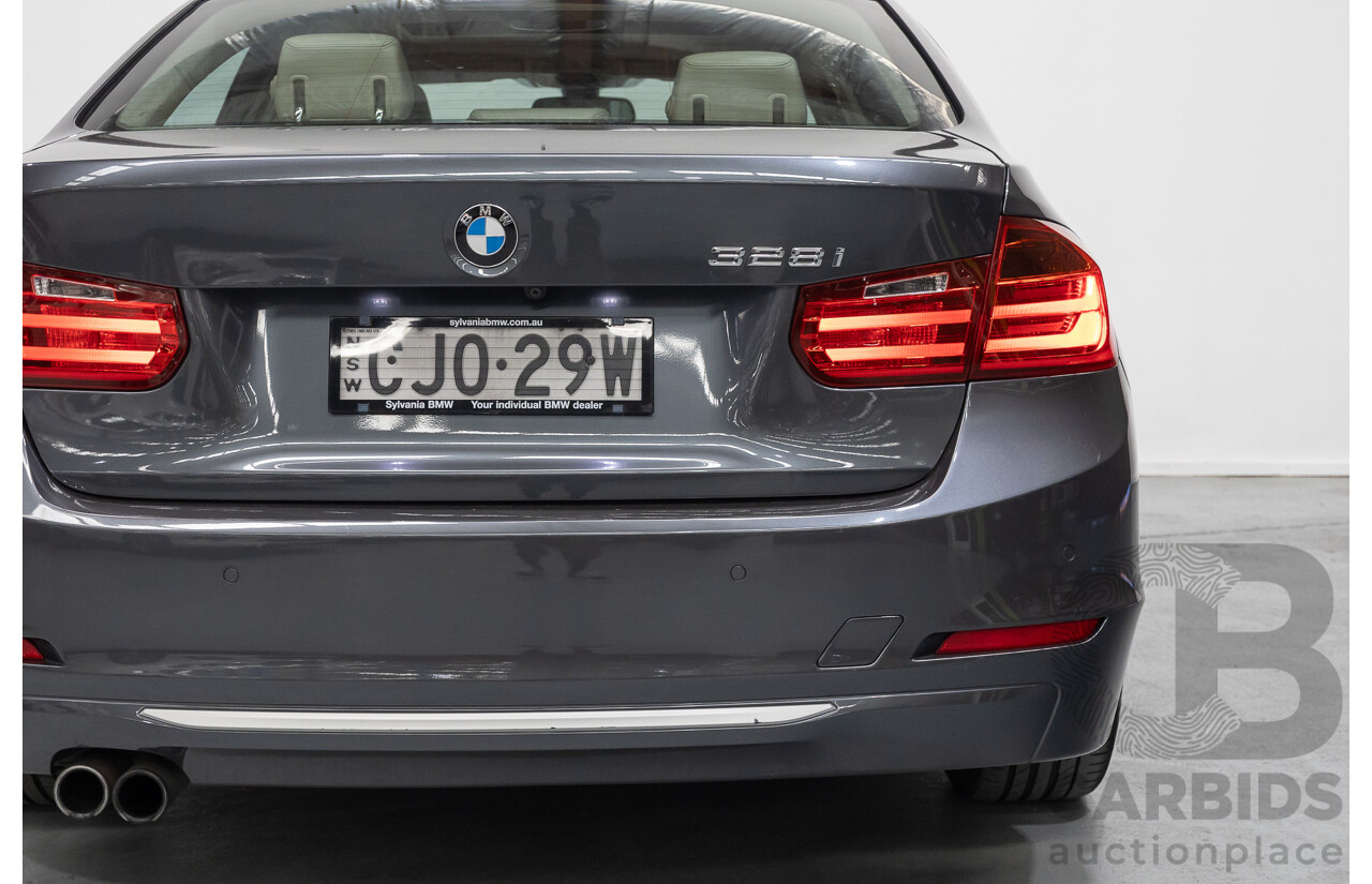 11/2012 BMW 328i Modern Line F30 4d Sedan Mineral Grey Metallic Turbo 2.0L