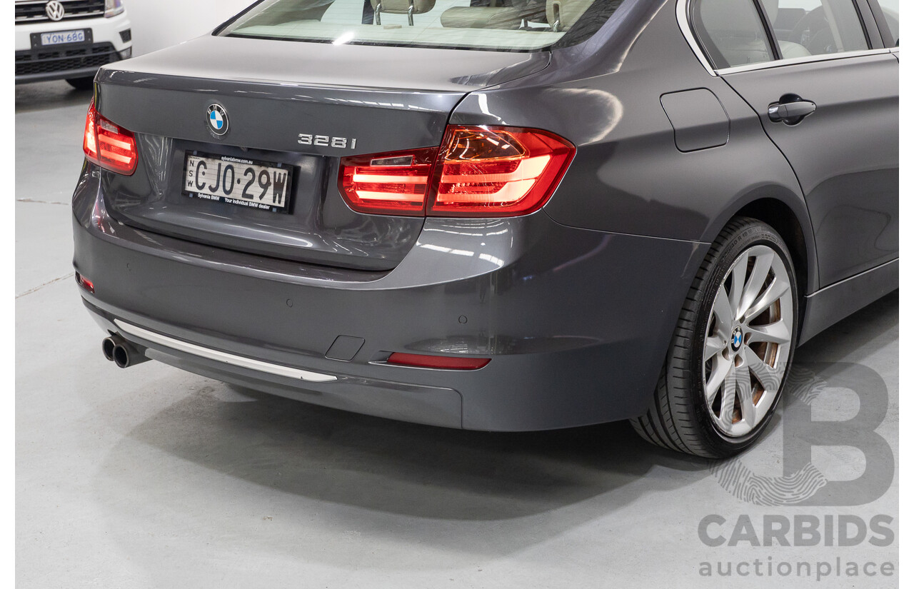 11/2012 BMW 328i Modern Line F30 4d Sedan Mineral Grey Metallic Turbo 2.0L