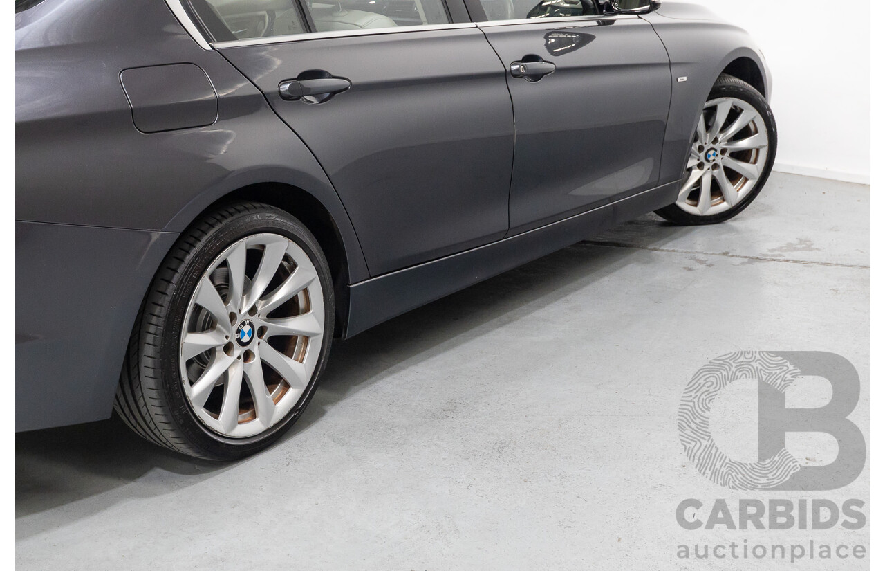 11/2012 BMW 328i Modern Line F30 4d Sedan Mineral Grey Metallic Turbo 2.0L