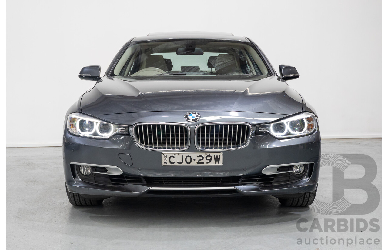 11/2012 BMW 328i Modern Line F30 4d Sedan Mineral Grey Metallic Turbo 2.0L