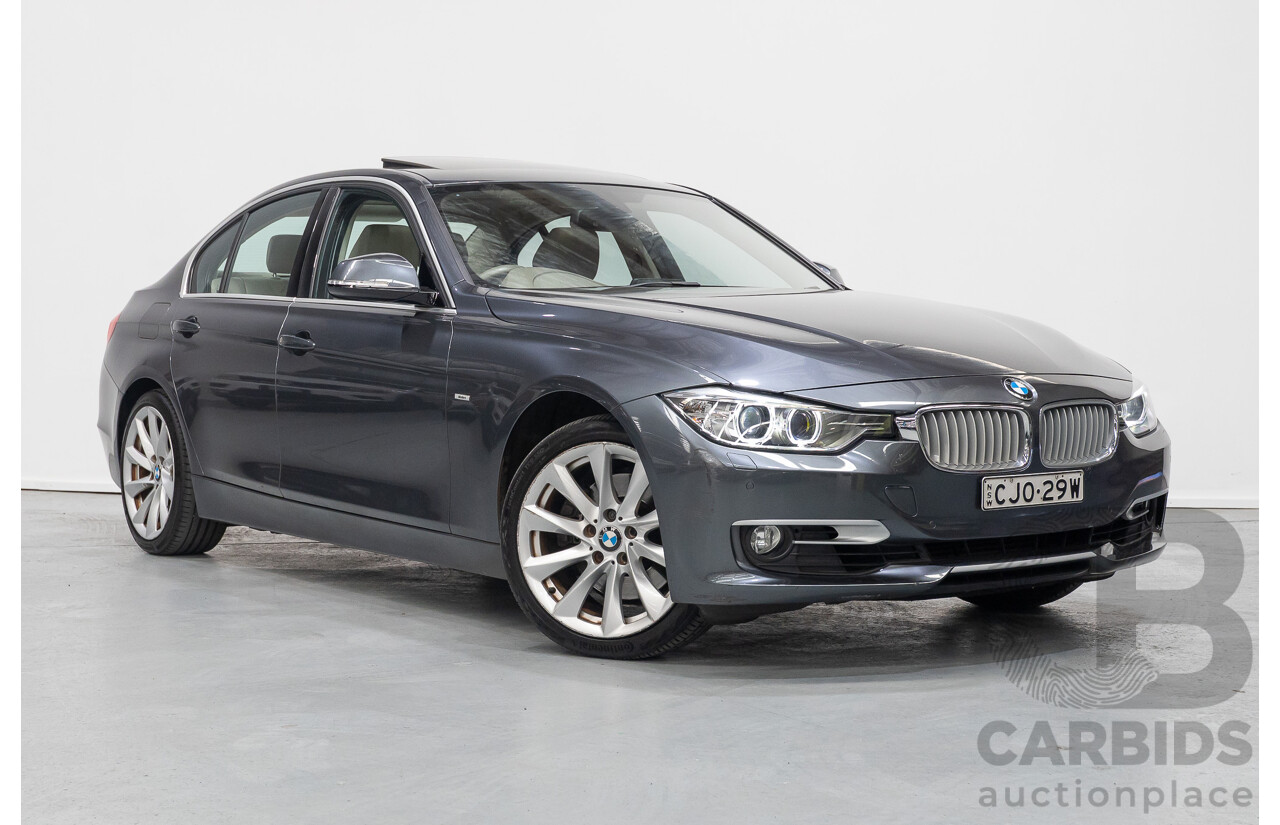 11/2012 BMW 328i Modern Line F30 4d Sedan Mineral Grey Metallic Turbo 2.0L
