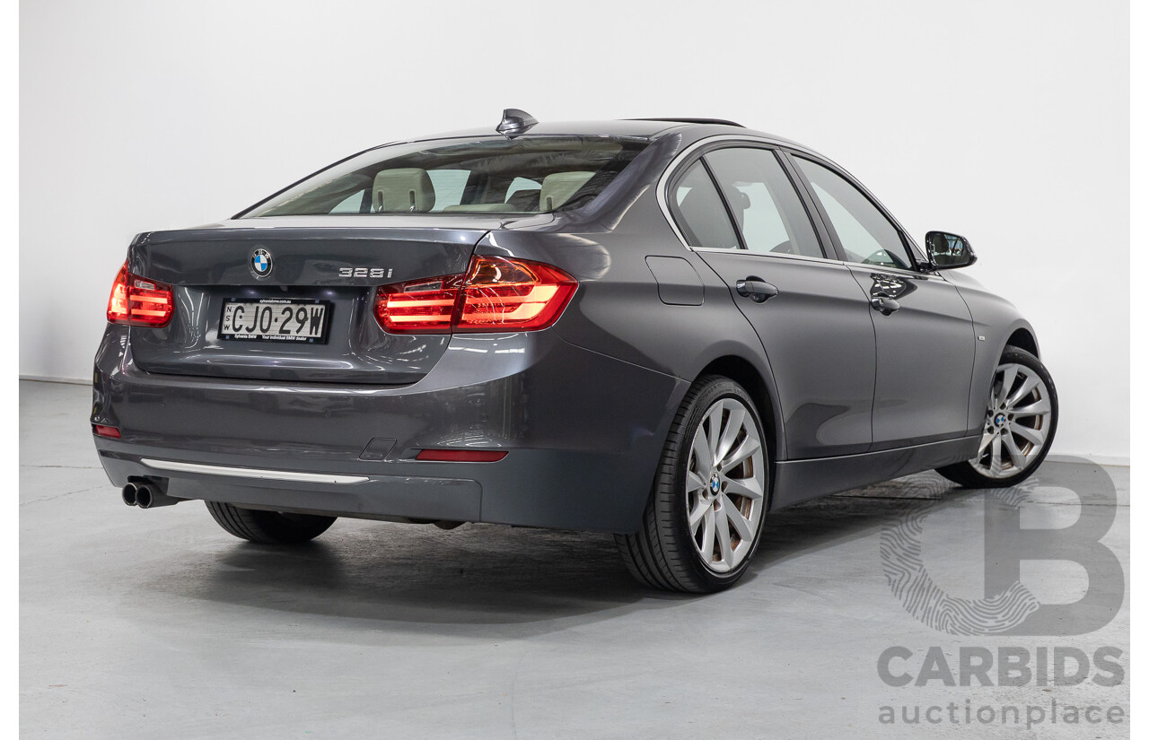 11/2012 BMW 328i Modern Line F30 4d Sedan Mineral Grey Metallic Turbo 2.0L